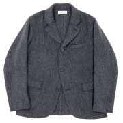 Lounge JKT 25AW Wool Cotton Tweed