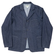 Lounge JKT Indigo Herringbone