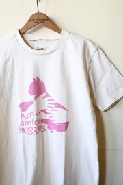 MIXTA Printed Tee HUG Natural-1