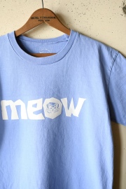 MIXTA Printed Tee MEOW Earth Blue-1