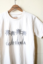 MIXTA Printed Tee Palm Tree Natural-1