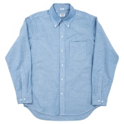 Modified 6 Button BD Supima OX Blue Pale