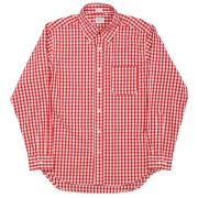 Modified BD Red Gingham Poplin-2025SS