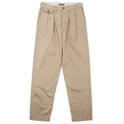 Officer Trousers 2-Tuck Khaki No.1 10oz Chino