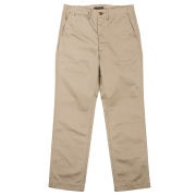 Officer Trousers Regular Fit 26AW Khaki No.1 10oz Chino