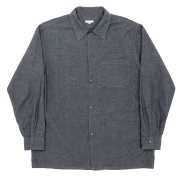 Open Collar Shirt 26AW Smoky Chambray