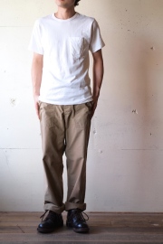 Pine Tree Co. Crew Neck Pocket Tee, White-1