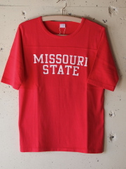 PINE TREE 七分 T-Shirt Missouri-Red