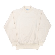Raglan Cotton Sweater 26AW White