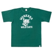 Wild Cat Tee D Green