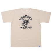 Wild Cat Tee Ecru