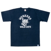 Wild Cat Tee Navy