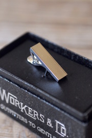 WORKERS Short Tie Clip Border-