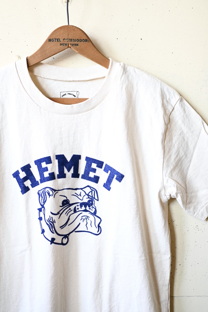MIXTA Printed Tee HEMET Natural-1
