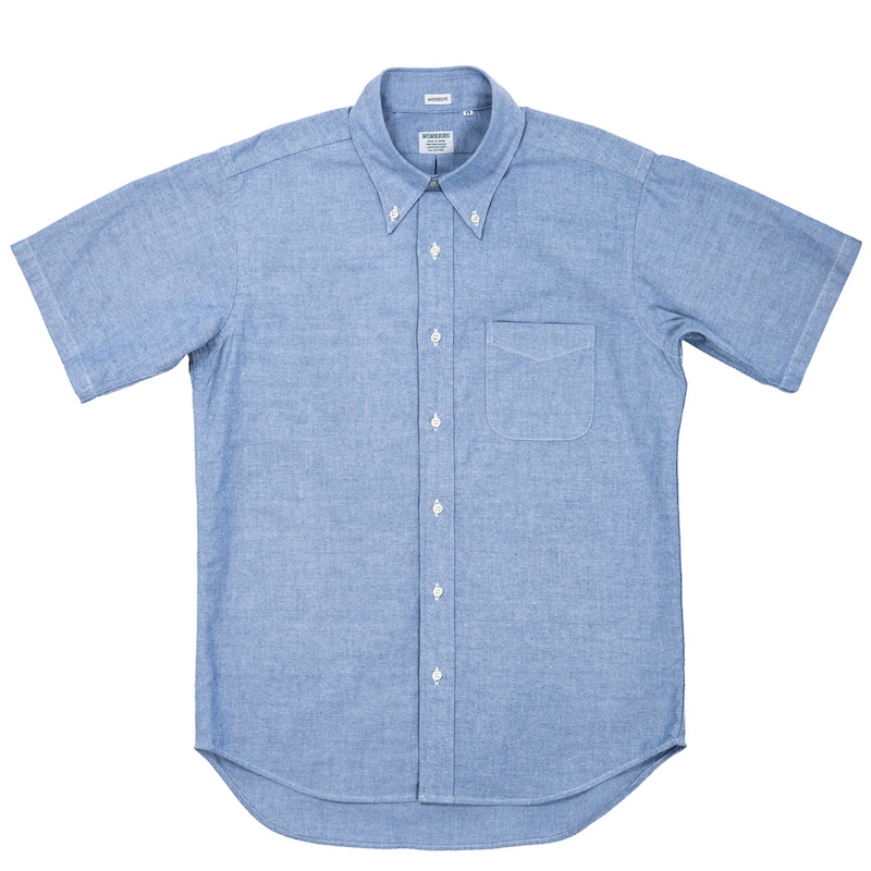 Modified Short Sleeve BD 5oz OX Blue