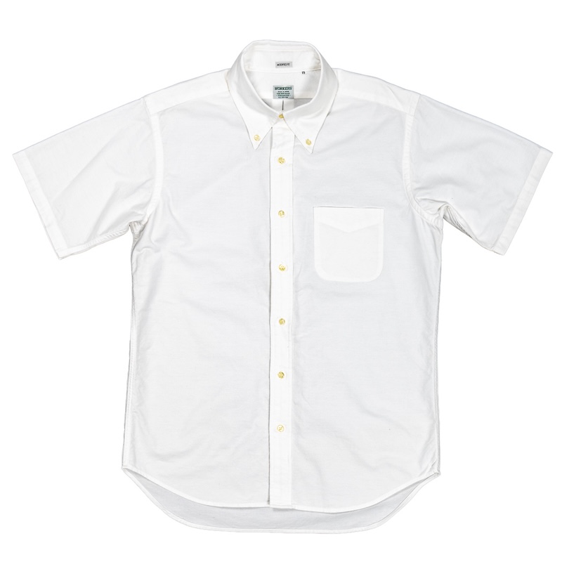 Modified Short Sleeve BD 5oz OX White