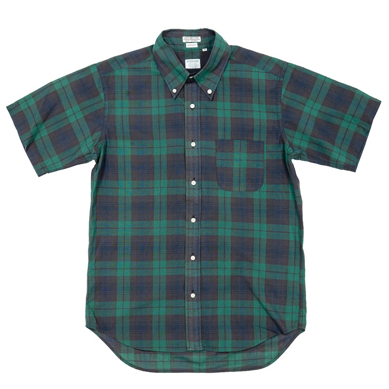 Modified Short Sleeve BD India Madras Blackwatch