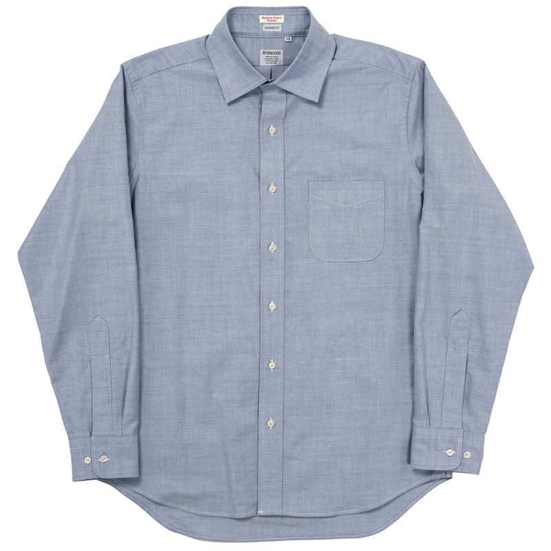 Modified Wide Spread Supima OX Blue