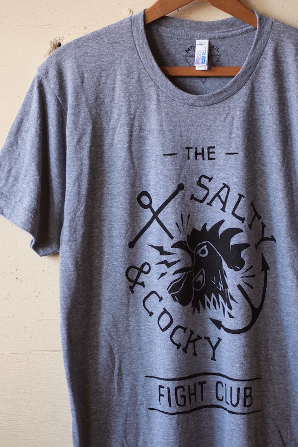 Monorail Studio T-Shirt Fight Club Athletic Grey-1