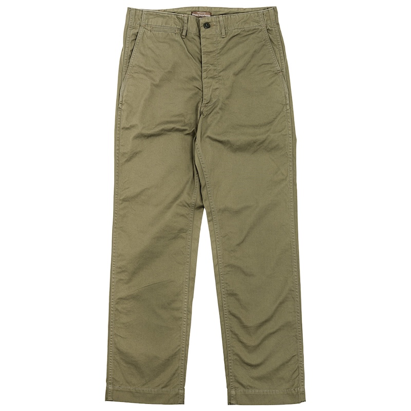 Officer Trousers Regular Fit 26AW 8oz Hunter Green Chino
