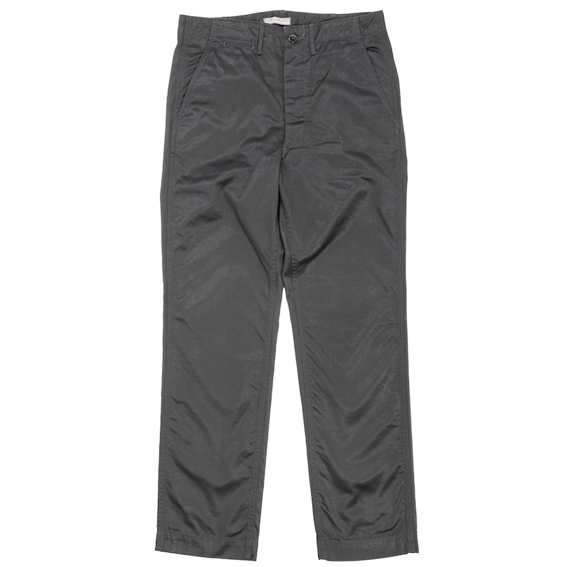 Officer Trousers Regular Fit Type-2 Black Chino