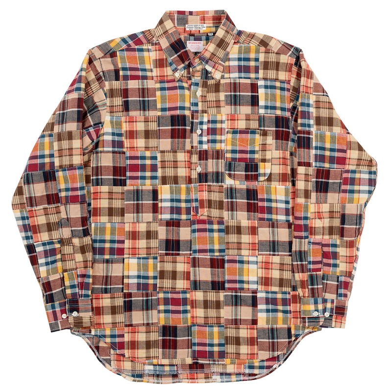 Pullover BD Patchwork Madras (2024S/S)