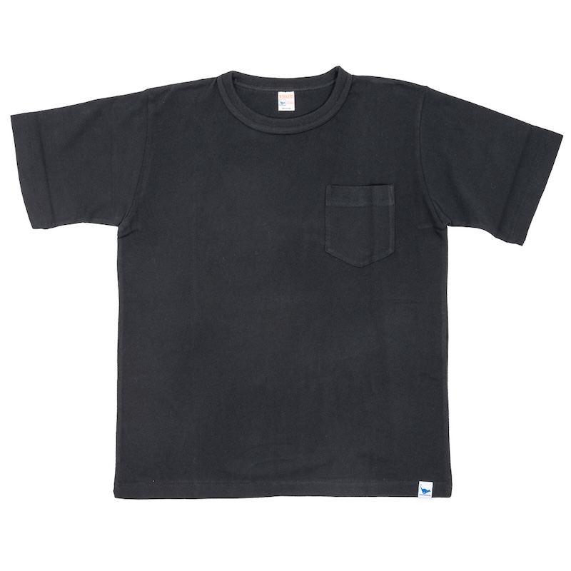 Running Cat Tee 88/12 Cotton×Rayon Black