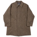 Bal Collar Coat Ichinomiya Tweed