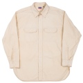 BIG CAT Work Shirt White Chambray