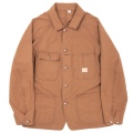 CAT DAY Coverall 10.8oz Brown Duck