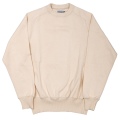 Cotton Saddle Shoulder Sweater White