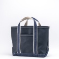 Deluxe Tote D.Navy×Navy Handle Short