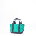 Deluxe Tote mini, Green×Navy