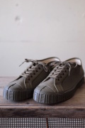 FERN Canvas Sneaker Army Type Low Cut Military Olive-1