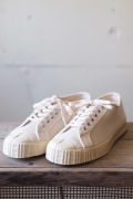 FERN Canvas Sneaker Army Type Low Cut Natural-1