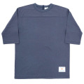 Football Tee Plain Blue Grey