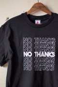 GMT (General Mean T-Shirts) No Thanks Black-1