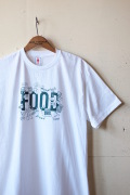 GMT Printed T-Shirt FOOD, White-1