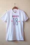 GMT Printed Tee America 18 White-1