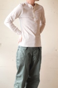 HOMESPUN (ホームスパン) ヘンリーネックロンT, Oatmeal-1