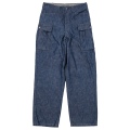 M43 Trousers Mod. 10oz Brown Back Denim