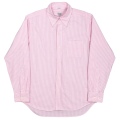 Modified 6 Button BD Supima OX Stripe Pink