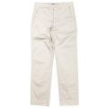 Officer Trousers Regular Type2 Pearl White Chino
