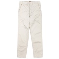 Officer Trousers Slim Type2 Pearl White Chino