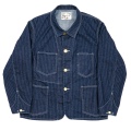 Queen of the Road JKT 10oz Indigo Herringbone