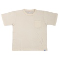 Running Cat Tee 88/12 Cotton×Rayon Ecru