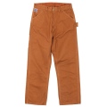 SUPER BIG CAT Work Pants 9.5oz Brown Duck