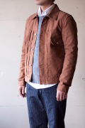 TCBjeans 50's JKT Zimbabwe Brown Duck-1