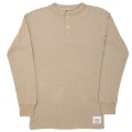 Thermal Henley Neck HONEYCOMB THERMAL Beige