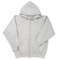 Trico Tag Sweat Full Zip Parka White Grey